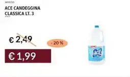 Prezzemolo e Vitale Ace candeggina classica offerta
