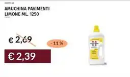Prezzemolo e Vitale Amuchina pavimenti limone offerta