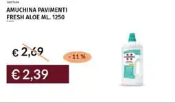 Prezzemolo e Vitale Amuchina pavimenti fresh aloe offerta