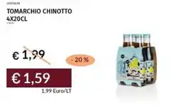 Prezzemolo e Vitale Tomarchio chinotto 4 x 20 cl offerta