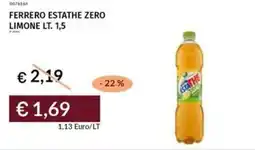 Prezzemolo e Vitale Ferrero estathe zero limone offerta