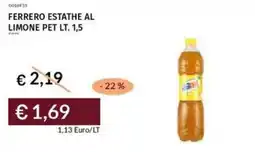 Prezzemolo e Vitale Ferrero estathe al limone pet offerta