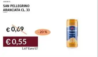 Prezzemolo e Vitale San pellegrino aranciata offerta
