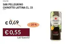 Prezzemolo e Vitale San pellegrino chinotto lattina offerta