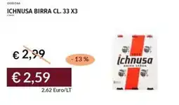Prezzemolo e Vitale Ichnusa birra offerta