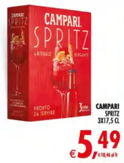 Deco Supermercati Campari spritz offerta