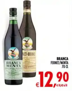 Deco Supermercati Branca fernet/menta offerta