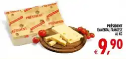 Deco Supermercati Président emmental francese offerta