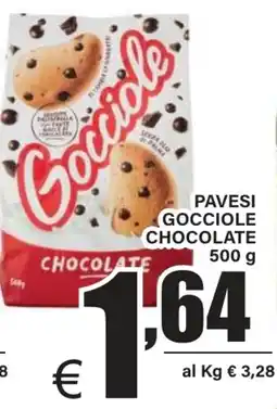 DEM Pavesi gocciole chocolate offerta