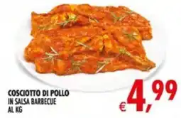 Deco Supermercati Cosciotto di pollo in salsa barbecue offerta