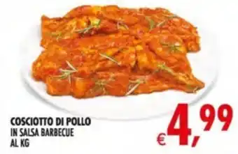 Deco Supermercati Cosciotto di pollo in salsa barbecue offerta