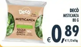 Deco Supermercati Decò misticanza offerta