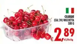 Deco Supermercati Ciliegie (cal 24) vaschetta offerta