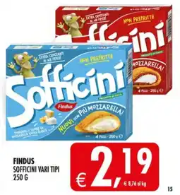 Deco Supermercati Findus sofficini offerta