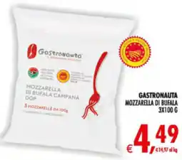 Deco Supermercati Gastronauta mozzarella di bufala offerta