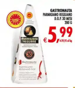 Deco Supermercati Gastronauta parmigiano reggiano d.o.p. 30 mesi offerta