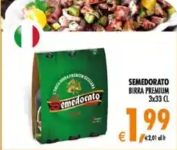 Deco Supermercati Semedorato birra premium offerta