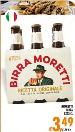 Deco Supermercati Moretti birra offerta
