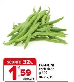 Iperal Fagiolini offerta
