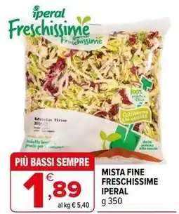 Iperal Mista fine freschissime Iperal offerta
