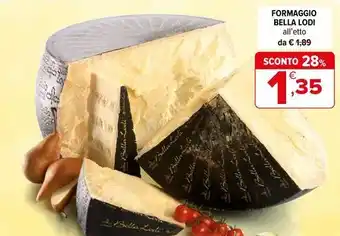 Iperal Formaggio Bella Lodi offerta