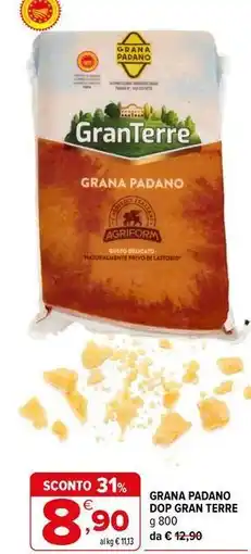 Iperal Grana padano dop Gran Terre offerta
