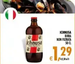 Deco Supermercati Ichnusa birra non filtrata offerta