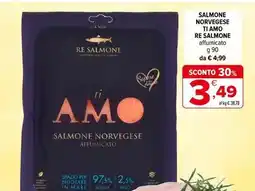 Iperal Salmone norvegese ti amo Re Salmone offerta