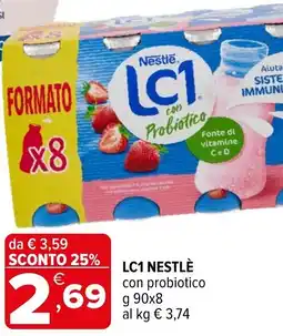 Iperal Lc1 nestlé con probiotico offerta