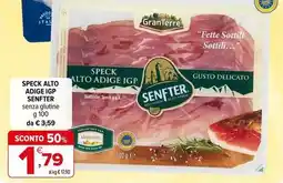 Iperal Speck alto adige igpSenfter offerta