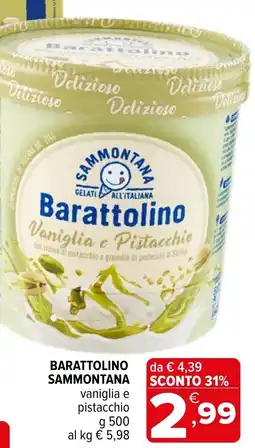 Iperal Barattolino Sammontana offerta