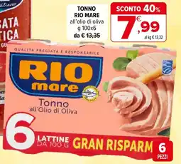 Iperal Tonno Rio mare offerta