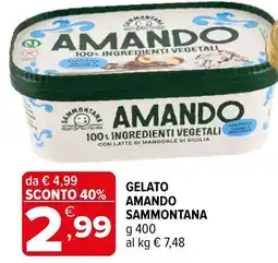 Iperal Gelato amando Sammontana offerta
