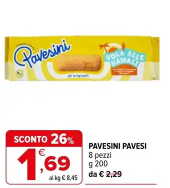 Iperal Pavesini Pavesi offerta