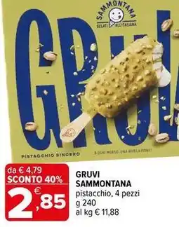 Iperal Gruvi Sammontana offerta