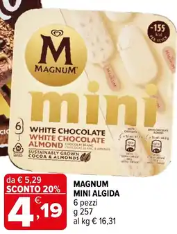 Iperal Magnum mini Algida offerta