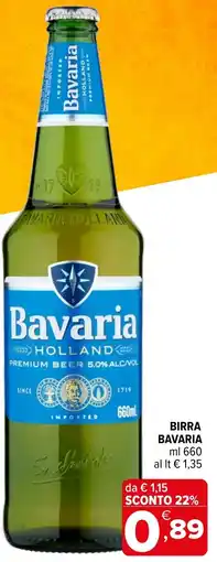 Iperal Birra Bavaria offerta