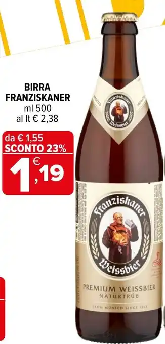 Iperal Birra Franziskaner offerta