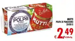 Deco Supermercati Mutti polpa di pomodoro offerta