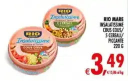 Deco Supermercati Rio mare insalatissime cous cous/ 5 cereali piccante offerta