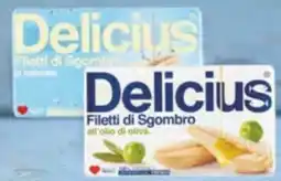 Deco Supermercati Delicius filetti di sgombro all'olio di oliva/al naturale offerta