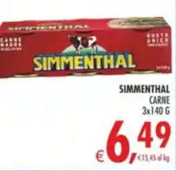 Deco Supermercati Simmenthal carne offerta