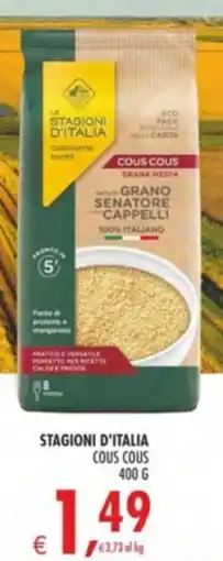 Deco Supermercati Stagioni d'italia cous cous offerta