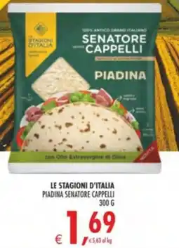 Deco Supermercati Le stagioni d'italia piadina senatore cappelli offerta