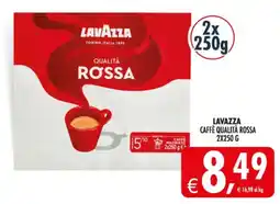 Deco Supermercati Lavazza caffè qualità rossa offerta