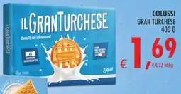 Deco Supermercati Colussi gran turchese offerta