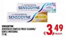 Deco Supermercati Sensodyne dentifricio complex/fresh cleaning/ gentle whitening offerta