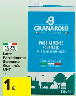 Carrefour Express Latte Parzialmente Scremato Granarolo UHT offerta