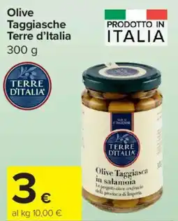 Carrefour Express Olive Taggiasche Terre d'Italia offerta