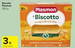 Carrefour Express Biscotto Plasmon offerta